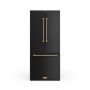 30 in. Wide Gordon Ramsay Series by Thor Kitchen 17.5 Cu. Ft. Counter Depth Refrigerator with Bronze Hardware - Black - Image 1