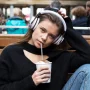 COWIN E7 Active Noise Cancelling Headphones Bluetooth Headphones with Mic Deep Bass Wireless Headphones Over Ear(White) - Image 2