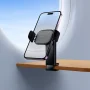 HOCO - Universal Foldable Travel Airplane Mount for Cell Phones - Black - Image 3