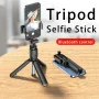 Bluetooth Wireless Selfie Stick Mini Tripod Extendable Monopod Remote Shutter For iPhone Samsung Xiaomi Phone Holder - Image 1