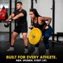 Fit Active Sports New Ventilated Weight Lifting Workout Gloves with Built-in Wrist Wraps for Men and Women - Great for Gym Fitness, Cross Training, Hand Support & Weightlifting. - Image 6