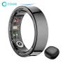 2024 COLMI R09 Smart Ring Men Women with Charging Case, Body Temperature Health and Sleep Monitor For Xiaomi Samsung Phone - Image 1