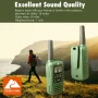 Ozark IPX4 Weatherproof 22-Channel Two-Way Walkie Talkies, 2 Pack - Image 3