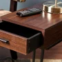 New Haven Walnut USB Port Side Table - Image 4