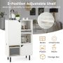 Stackable Bookcase with Adjustable Shelf and Cubes - Image 5