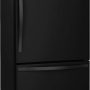 Whirlpool - 18.7 Cu. Ft. Bottom-Freezer Refrigerator with Spillguard Glass Shelves - Black - Image 2