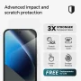 ZAGG - Glass+ Defense Screen Protector for Google Pixel 10a - Clear - Image 3