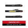 ZX110 ZITHION-X Micro-USB Rechargeable Battery for G20 Flashlight - Image 2