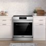 Frigidaire - Gallery 30 in. Wide 5 elements 6.2 Cu. Ft. Slide-In Electric Induction Range with Stone-Baked Pizza and 15+ Ways to Cook - Stainless Steel - Image 4