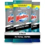 Windex Electronics Wipes, Pre-Moistened Screen Wipes Clean and Provide a Streak-Free Shine, 25 Count, Pack of 3 - Image 1
