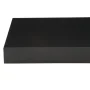 8 in. D x 36 in. L x 1-1/4 in. H Black Slim Shelf - Image 3