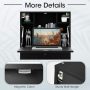 Wall-Mount Floating Desk Foldable Space Saving Laptop Workstation - Image 5