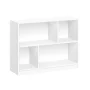 RiverRidge Kids Horizontal Bookshelf Toy Organizer with 2 Open Shelves & 2 Cubbies - White - Image 2