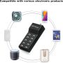 50W USB Charging Station with 10-Port Family-Sized Smart USB Ports for Multiple Devices - Smart Phone, Tablet, Laptop Computer - for iPhone 15/14/13 Black - Image 5