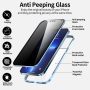 For iPhone 15 Pro Max 15 Plus Magnetic Phone Case With Privacy Screen Protector - Image 2