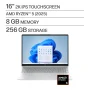HP - OmniBook 3 16" 2K Touchscreen Laptop - AMD Ryzen 5 40 (2025) - 8GB Memory - 256GB SSD - Glacier Silver - Image 2