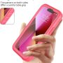 SPORTLINK Compatible with iPhone 13 Mini Waterproof Case - Full Body Shockproof Dustproof Phone Screen Protector Rugged Waterproof Case for iPhone 13 Mini 5.4 Inches Pink - Image 6