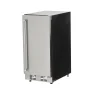 Coyote - Outdoor Living 15" 3 Cu. Ft. Built-in Compact Refrigerator with Reversible Hinge - Stainless Steel - Image 2