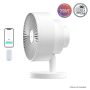 Windmill - Smart Whisper-Quiet Air Circulator and Fan with 5 speeds and Remote - White - Image 1