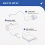 Arctus 8 inch Memory Foam Mattress, Queen Mattress in a Box, 6in, Medium Firm - Image 5