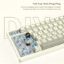 Ajazz AK992 Wired Mechanical Keyboard 98-Key Full Layout Hot-Swap USB Gaming keyboard Multimedia Key Knob for Desktop PC Laptop - Image 4