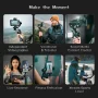 Hohem iSteady M6 3-Axis Gimbal Stabilizer Foldable Selfie Stick With APP Control&Magnetic Fill Light for Smartphone Cell Phone - iSteady M6 only - Image 6
