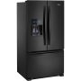 Whirlpool - 25 cu. ft. French Door Refrigerator with External Ice and Water Dispenser - Black - Image 2