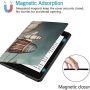 QIYI Cover Fits All-New Kindle Paperwhite Water-Safe Fabric 10th Gen 2018 Leather Cases Kids Accessories Ereader Protective Sleeves Shock Absorption - Spaceship - Image 3