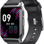 LIGE Smart Watch for Android Phones / iOS Phones, 1.72" Full Touch Screen IP67 Waterproof Fitness Tracker Watches with Message Notifications Heart Rate Sleep Monitor Smartwatch for Men Women (Black) - Image 4