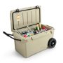 75 Quart Portable Cooler Rotomolded Ice Chest with Handles and Wheels - Image 3
