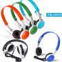 Bulk Headphones for Classroom 10 Pack - Keewonda Wholesale Students Headsets KW-N10 Mixed Color Durable Children Headphomes Earbuds for Kids for School - Image 4