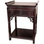 Tall Altar Red End Table - Image 5