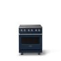 Viking - 30 in. Wide 4 Elements Pro 5 Series 4.7 Cu. Ft. Freestanding Electric Convection Range - Slate Blue - Image 1