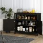 Kitchen Buffet Server Sideboard Storage Cabinet with 2 Doors and Shelf - Image 2
