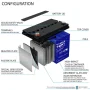 12-Volt 75 Ah GEL Rechargeable Sealed Lead Acid (SLA) Battery - Image 2