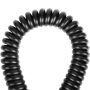 UCEC Micro HDMI to HDMI Cable - Left Angled Spring - Durable Coil for TVs, Monitors, and Gaming Consoles,6.5FT - Image 2