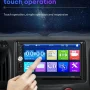 Polarlander 7" Double Din Car Stereo with Bluetooth, Mirror Link, and Rear View Camera, Black - Image 3