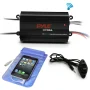 Pyle PLMRMB4CB - Bluetooth Marine Amplifier Kit, 4-Ch. Waterproof Audio Power Amp System - Image 1