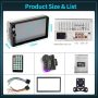 Pantalla HD Radio Bluetooth Para Carro Auto Con Camara De Reversa Retroceso 2026 - Image 3
