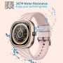 Smart Watch for Android/iOS Phones, 1.32'' 360X360 HD Full Touch Screen Smartwatch Waterproof Fitness Tracker with 24 Sports Modes Heart Rate Sleep Monitor Activity Tracker for Women (Pink) - Image 6