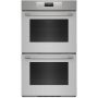 Thermador - Masterpiece Series 30" Built-In Double Electric Smart Wall Oven with True Convection and Professional Handle - Silver - Image 1
