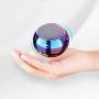 Small Bluetooth Speaker Portable Wireless,Colorful Metal case - Stereo Sound Mini Bluetooth Speaker - Image 2