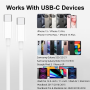 10 PACK For Samsung USB-C to USB-C Fast Charge Cable Charging Cord Type Charger - Image 6