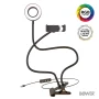 Bower Flexible White and RGB LED Ring Light with Smartphone Holder - Image 3