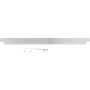 Monogram - 30" Single Wall Oven Bottom Trim Flush Mount Trim Accessory - Silver - Image 1