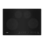 Whirlpool - 30 in. Wide 4 element Built-In Electric Induction Cooktop with Quick Cleanup - Black - Image 1