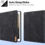 DTH-PANDA iPad 9th/8th/7th Generation Case for iPad 10.2 inch Case 2021/2020/2019, PU Leather with Pocket and Pen Holder, Auto Sleep/Wake Function (Black) - Image 3
