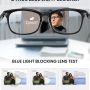 Cyxus Blue Light Glasses Men Women Reduce Eye Strain UV Blocking for Office Work Computer Screen 8082 - Image 2