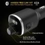 Scosche - BTFREQ Bluetooth FM Transmitter,Dual 12W USB-C and USB-A Charging Ports - Black - Image 3