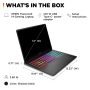 HP OMEN - Transcend 14" 120Hz 3K OLED Gaming Laptop - Intel Core Ultra 9 (2025) - 32GB Memory - NVIDIA GeForce RTX 5070 - 1TB SSD - Shadow Black - Image 3